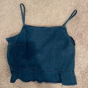 American Eagle Denim Tank